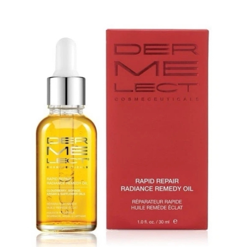Dermelect Rapid Repair Radiance Remedy Oil 1.0 Fl Oz Rejuvenate & Protect NIB